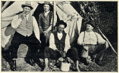 Slovenski ribiči v Minnesoti.