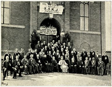 Zborovanje Kranjsko-slovenske katoliške jednote, Pueblo, Colorado, 5. 7. 1898.
