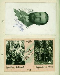 65 - Štabni vodnik Žižala, IR 102
66 - Fotografiji s kraškega bojišča, 15.1. 1916