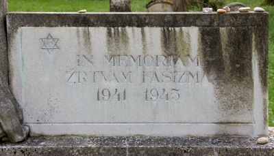 In memoriam
<br />Žrtvam fašizma
<br />1941-1945