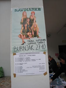 plakat za "Navihanke", ženski ansambel in cenik "Listino prezzi, Cooperativa Albergo diffuso Valli del Natisone" (D1656)