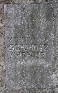 Schwarcz Márkusz
<br />1845-1898