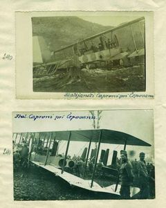 290 - Sestreljeno italijansko bojno letalo Caproni pri Čepovanu
291 - Sestreljeno italijansko bojno letalo Caproni pri Čepovanu