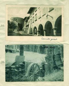 302 - Poškodovan Goriški grad,25.10 do 27.10. 1917
303 - Zapuščeni topovi,25.10 do 27.10. 1917