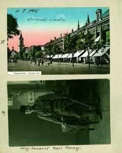 38 - Razglednica Ulice Hunyadi v Nagybecsereku, 4.2. 1915
39 - Fotografija Prestorjevega tovariša Karla Pomeja