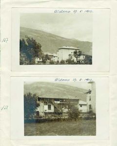 157 - Fotografija mesta Aldeno (Trident), 27.5. 1916
158 - Aldeno, 27.5. 1916