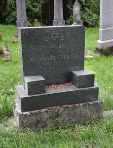 Schwarz Béláné
<br />1874-1934
<br />
<br />Schwarz Szelina
<br />1882-1934